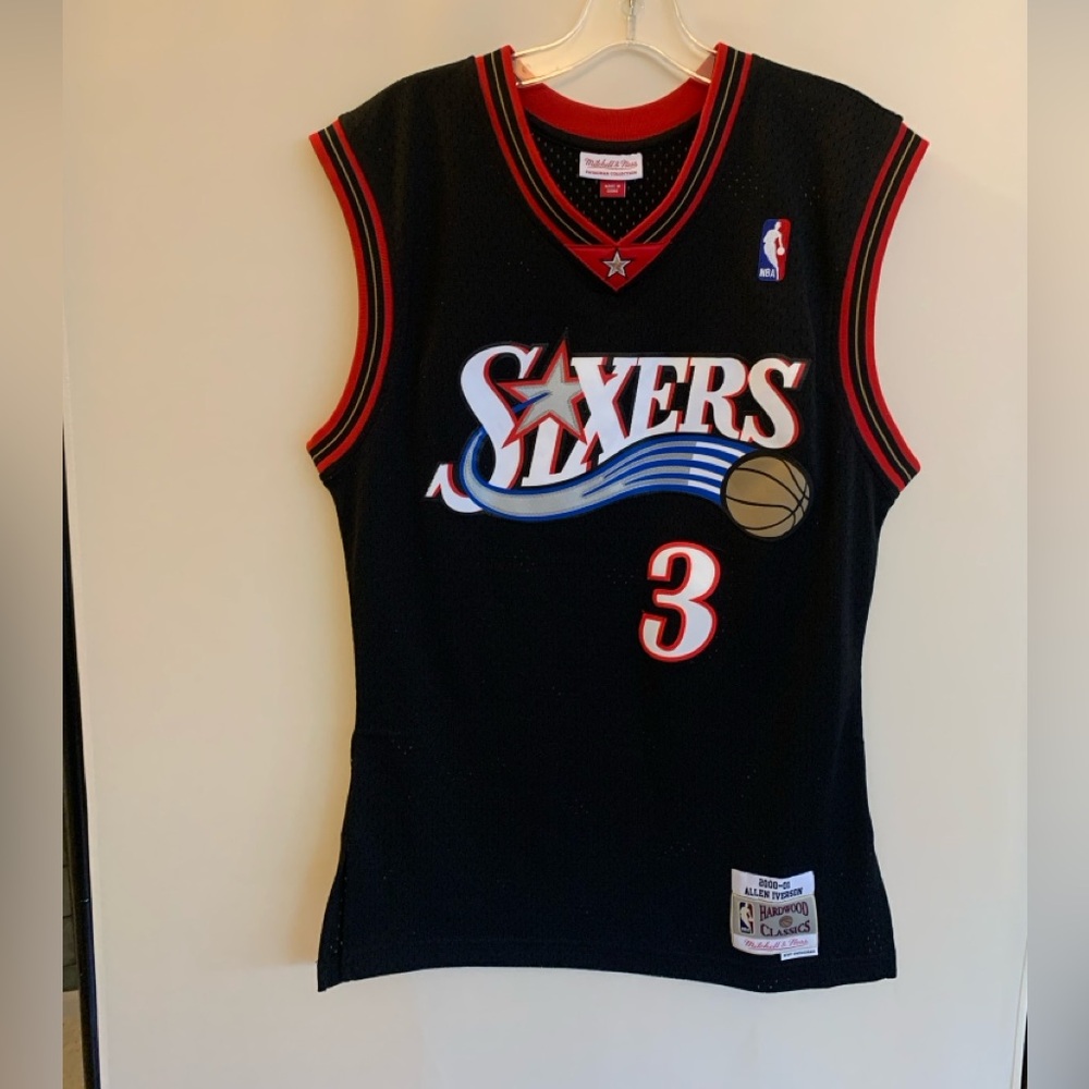 Authentic Mitchell & Ness Allen Iverson Sixers Collectors Jersey S  2000-2001